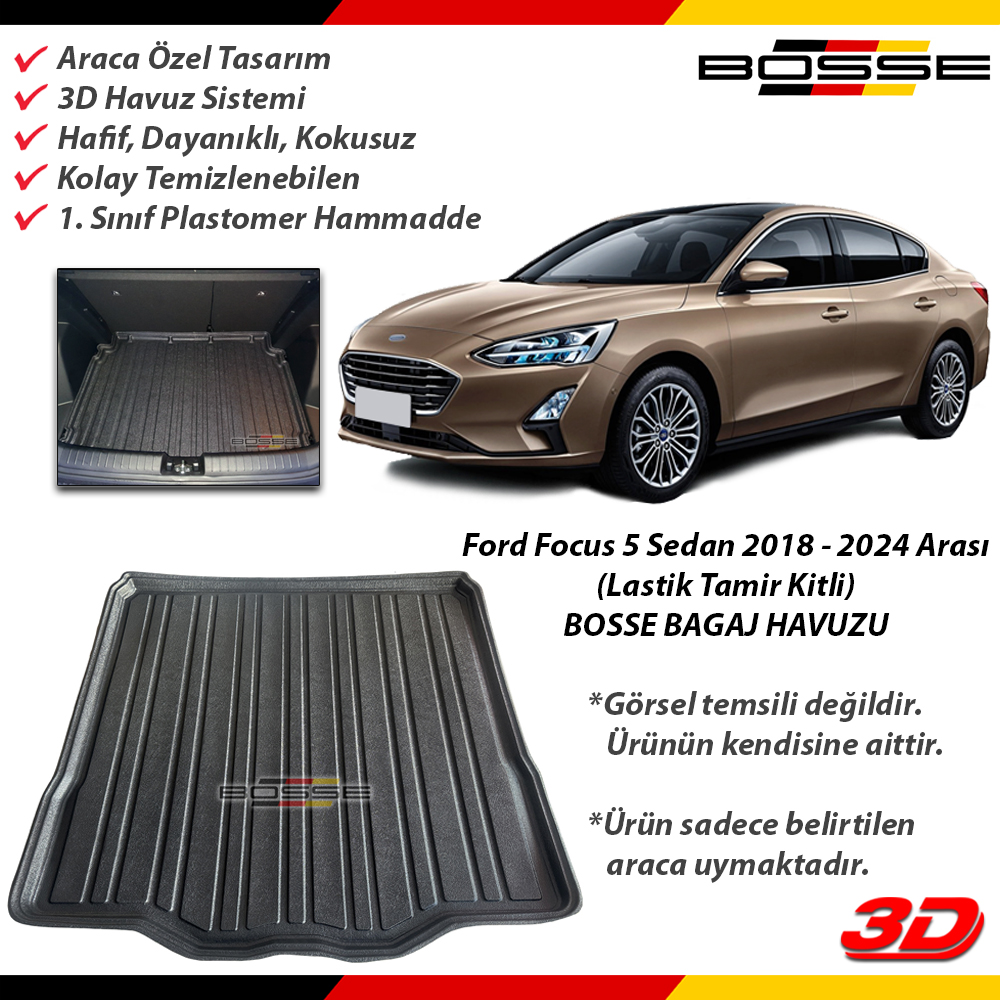 Ford%20Focus%205%20Bagaj%20Havuzu%20SEDAN%20Tamir%20Kitli%202018%202024%20BOSSE